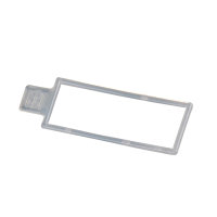 Nicoll hwa veiligheidsclip, pvc, voor Nicoll hwa beugel, pvc