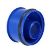 Airfit Innen-Reduzierring, PP, exzentrisch, reduziertes Spitzende/2x Manschette, blau, 110 x 50 mm 