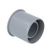 Airfit Reduzierring, PP, Manschette x Spitzende, grau, 50 x 32 mm 