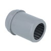 Airfit Reduzierring, PP, Manschette x Spitzende, grau, 40 x 32 mm 