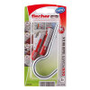 Fischer plug, type DuoPower, 10 x 50 mm, met ronde haak 7 x 105 mm, blister à 2 stuks 