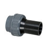 VDL overgangs koppeling, pvc-u, pe 100, inwendig lijm x klem, SDR 17, epdm, 7,5 bar, 90 x 90 mm 