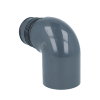 VDL Swing Schwenkbarer Bogen 90°, PVC-U, Klebemuffe x Außengewinde, 10 bar, SWDR 32, 32 mm 