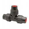 Palaplast T-stuk 90°, 3x klem, 20 mm
