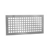 Nedco ventilatieplaat, aluminium, 500 x 250 mm 