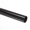 Pipelife afvoerbuis met gladde einden, pp, zwart, RAL 9011, KOMO, 125 x 4,3 mm, l = 6 m 