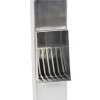Hwa bladscheider, zink, vierkant, mof x spie, 80 x 80 mm 