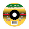 Hitachi/HiKOKI doorslijpschijf, vlak, voor inox, 125 x 1 mm 