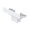 OBO T-stuk, type WDK 13025, voor onderkant kabelgoot, wit 