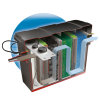Velda doorstroomfilterset, type Giant Biofill XL 40000, incl. 36 Watt UV-C + Green Line 12500 pomp 