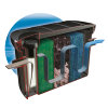 Velda doorstroomfilterset, type Giant Biofill XL 40000, incl. 36 Watt UV-C + Green Line 12500 pomp 