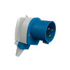 Mennekes CEE contactstop, haaks, 230 V, 3-polig, 16 A, IP44 