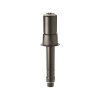 Ubbink renovatie uitmonding, Rolux Flex, voor niveaukap, Uv-bestendige buis, pp, zwart, 60 mm 