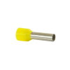 Klemko adereindhuls, geïsoleerd, pp, geel, 6 mm², penlengte = 12 mm, DIN-kleur, zak à 100 stuks 