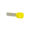 Klemko adereindhuls, geïsoleerd, pp, geel, 6 mm², penlengte = 12 mm, DIN-kleur, zak à 100 stuks 