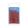 Klemko kabelschoen, ge&iuml;soleerd, 0,5 - 1,5 mm&sup2;, rood, blister &agrave; 25 stuks 