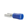 Klemko kabelschoen, vlak, geïsoleerd, vrouwelijk, 1,5 - 2,5 mm², blauw, blister à 25 stuks 