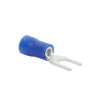 Klemko vorkkabelschoen, geïsoleerd, M4, 1,5 - 2,5 mm², blauw, blister à 25 stuks 
