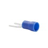 Klemko vorkkabelschoen, geïsoleerd, M4, 1,5 - 2,5 mm², blauw, blister à 25 stuks 