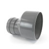 Verloopstuk, pvc, excentrisch, spie x manchet, grijs, SN4, 315 x 200 mm 