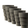 Ubbink rioolontspanning verloop, kunststof, zwart, 110 - 100 - 90 - 75 mm 