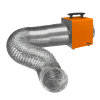 EUROM heater, elektrisch, draagbaar, type Heat-Duct-Pro 3 kW, IP24, 3000 W 