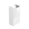 OBO buisadapter, type WDK 13025, 16 mm, wit 
