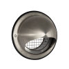 Nedco bolrooster met grofmazig gaas, rvs 304, rond, 200 mm, geborsteld rvs 304 