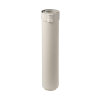 Ubbink UbiFit verlengbuis, concentrisch met klemband, pp, wit, 60/100 mm, l = 1950 mm 