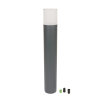 Adurolight® Premium Quality Line led tuinverlichting Bollard, type Deco, h = 619 mm 
