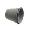 Ubbink Air Excellent adapter, voor luchtverdeelkast 200/800 serie, grijs, 125 - 180 mm 