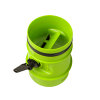Ubbink Air Excellent regelbare afsluiter, groen, 78 mm 