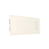 Ubbink Air excellent vloerrooster, metaal, wit, 296 x 80 mm 