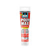 Bison Poly Max montagelijm, Crystal Express, tube à 115 gram 