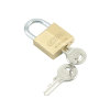 Abus hangslot, 65c, messing, slotkast 30 mm, beugelhoogte 19 mm 