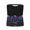 Promat gatenzagenset, materiaal HSS-Co8, 13-delig, zaagdiameter 19 - 68 mm, snijdiepte 38 mm 