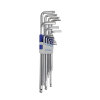 Promat inbussleutelset, 18-delig, Torx T10 - T50, sleutelwijdtes 6-kant 1,5 - 10 mm 