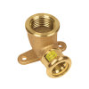 Bonfix muurplaat, gas, Press, roodkoper, binnendraad x pers, hnbr, Gastec QA, ½" x 15 mm 