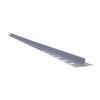 Nidaborder borderrand, type Curve GC 40, pvc, 2000 x 100 x 40 mm, grijs 