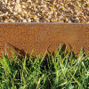 Nidaborder borderrand, type Corten, 1900 x 100 x 3 mm 