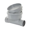 Pipelife inspectieput, met stromingsprofiel, pvc, grijze deksel, KOMO, SN8, 2x 125 mm, 315 mm 