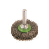 Promat rondborstel, staal, d = 30 mm, opname 6 mm, draad 0,2 mm, rvs-draad, max. 20000 omw/min 
