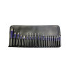 Promat gereedschapsset, roltas, 20-delig 
