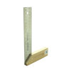 Promat timmermanswinkelhaak, stalen blad met maatindeling, lengte 250 mm 