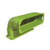 Ubbink Air Excellent bocht 90°, type AE45sc, verticaal, groen, 50 x 140 mm 