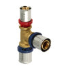 Bonfix Alu-pers verloop T-stuk 90°, 3x pers, Kiwa, 20 x 20 x 16 mm 