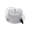 Adurolight® Premium Quality Line Classic led downlight, Agusti, wit, 24 W, 4000 K, non flicker 