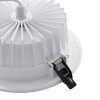 Adurolight® Premium Quality Line Classic led downlight, Agusti, wit, 24 W, 4000 K, non flicker 