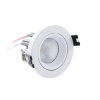 Adurolight® LED-Einbauspot-Set, Mona, dimmbar, 6,5 W, 2700 K 