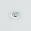 Adurolight® inbouwarmatuur, Mona, kantelbaar, wit, witte reflector, 80 mm, excl. spot 